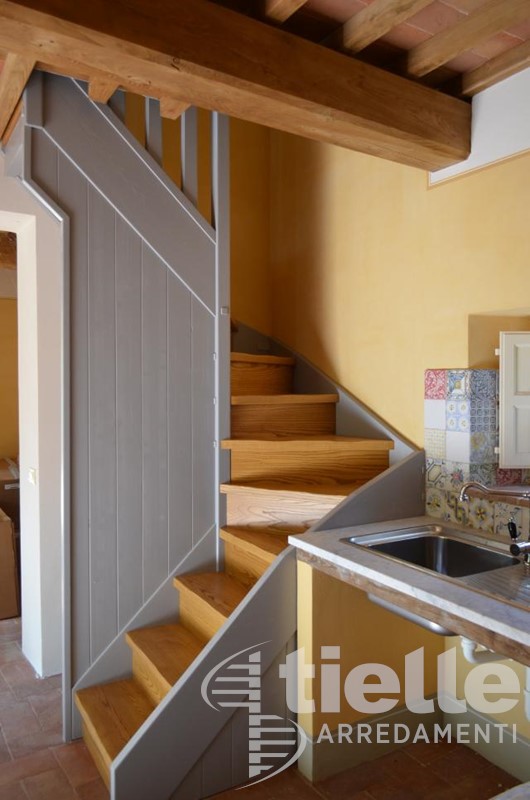 Scala a rampa realizzata su misura Scale a Giorno