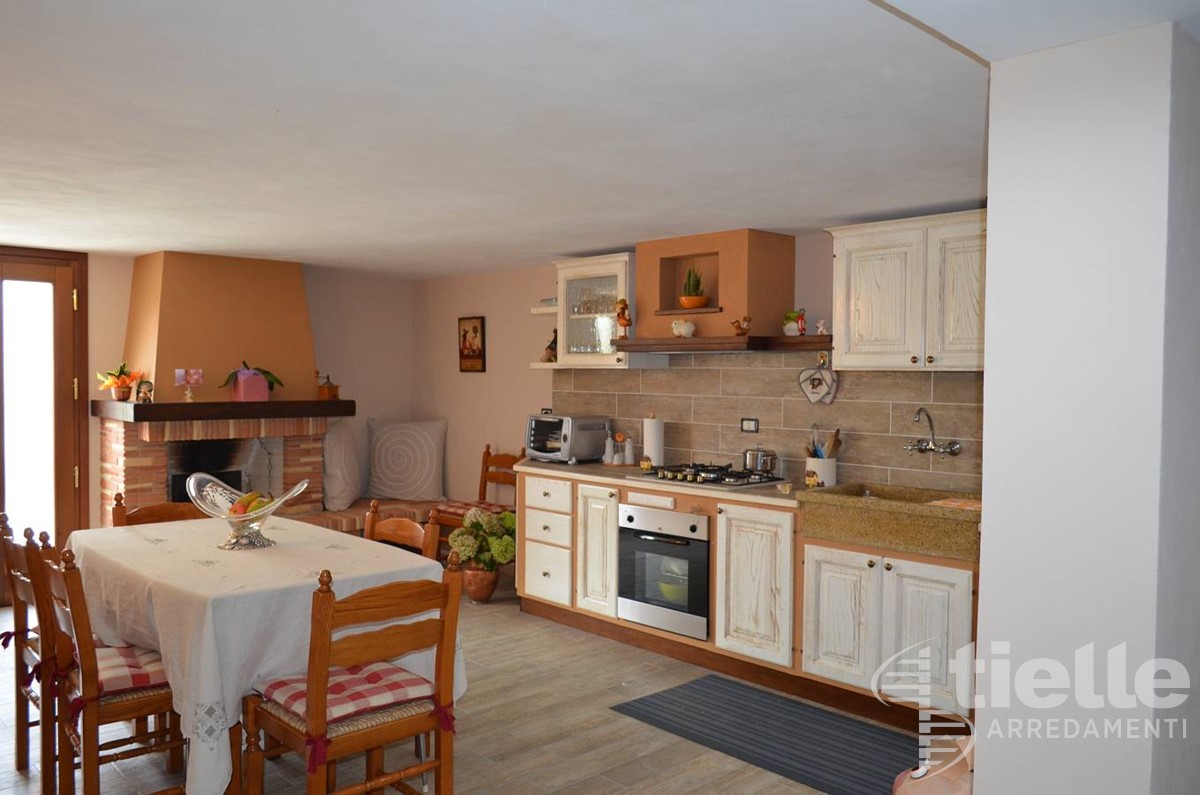 Cucina in finta muratura Cucine