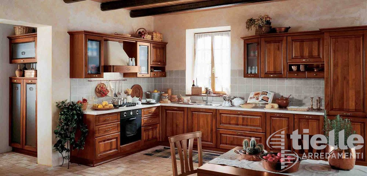 Cucina in legno Cucine